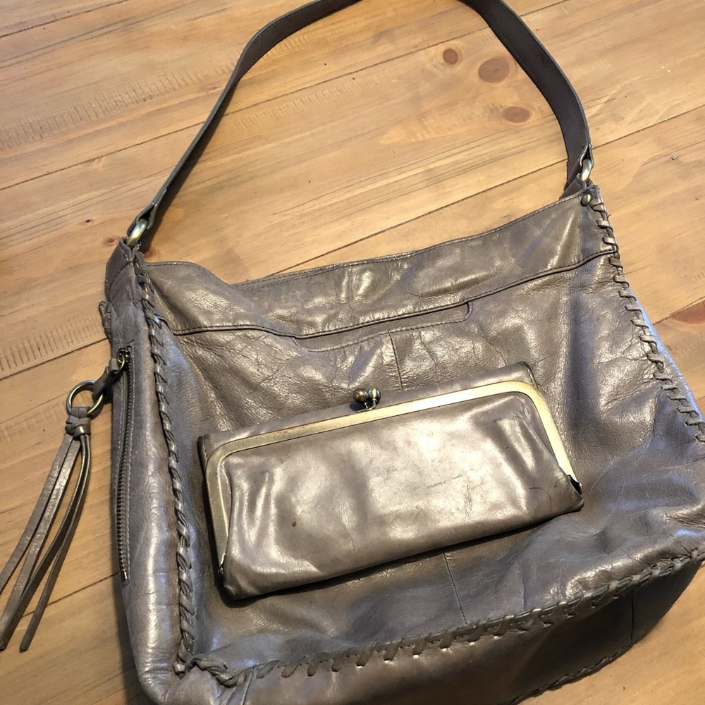 Hobo bag and wallet